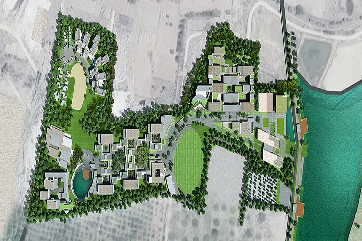 CMR University, Bangalore Aerial View of CMR University, Bangalore